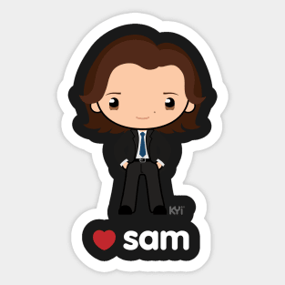 Love Sam - Supernatural Sticker